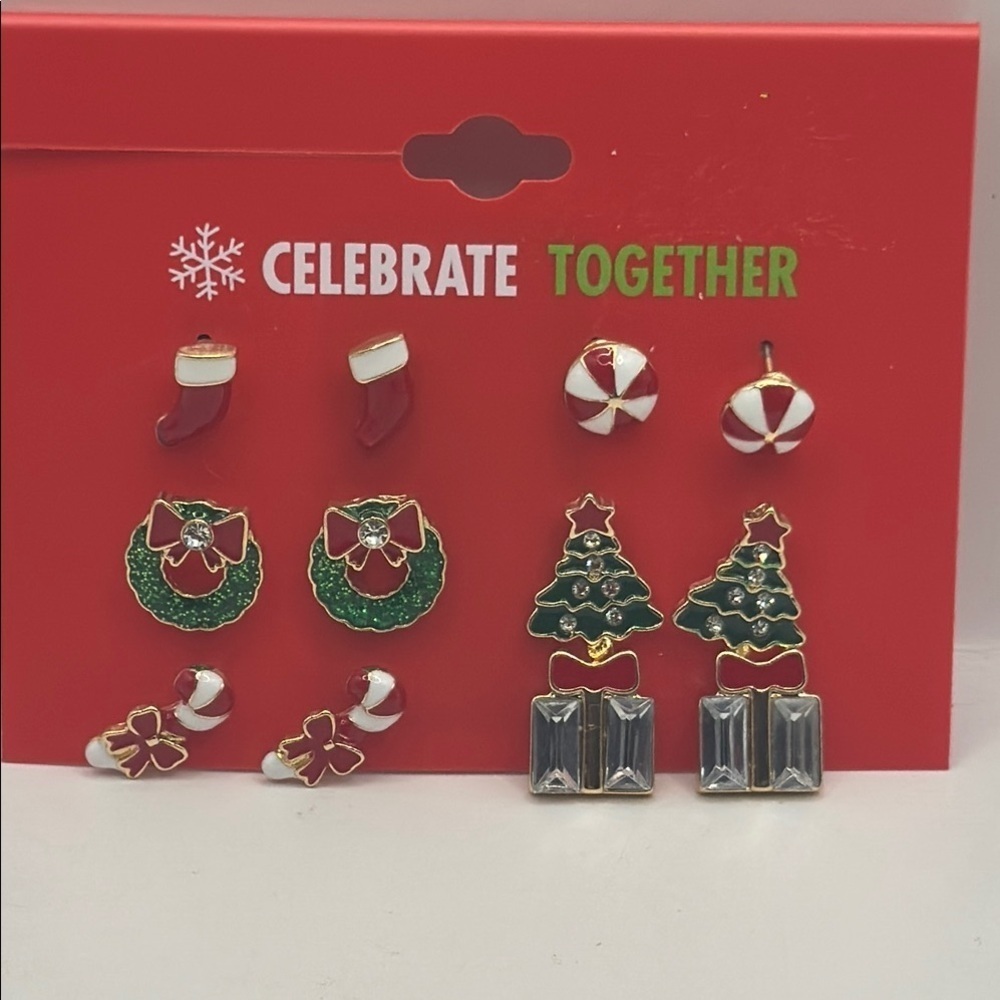 Festive Holiday Earring Set